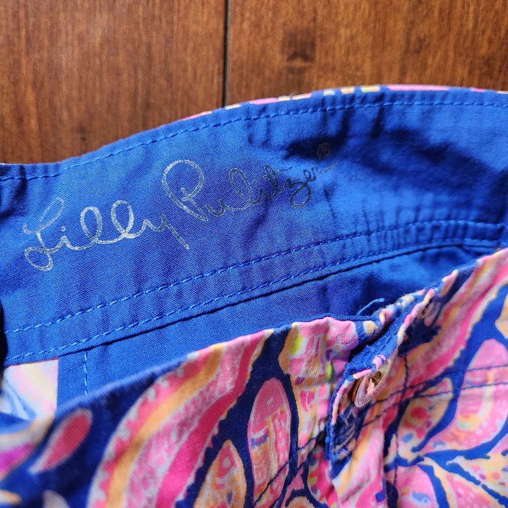 Lilly Pulitzer The Kerrie Short 3" Inseam Size 4 - Picture 7 of 13